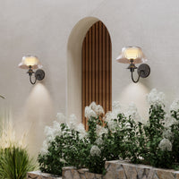 Durable solar garden light with easy installation