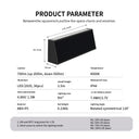 Outdoor solar wall lamp with a durable and weather-resistant structure.