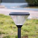 Designed for all-weather durability, these waterproof solar garden lights stay illuminated even during heavy rain, ensuring reliable outdoor lighting.
