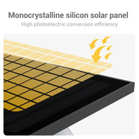 outdoor solar panel wall lights