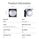 outside solar wall lights