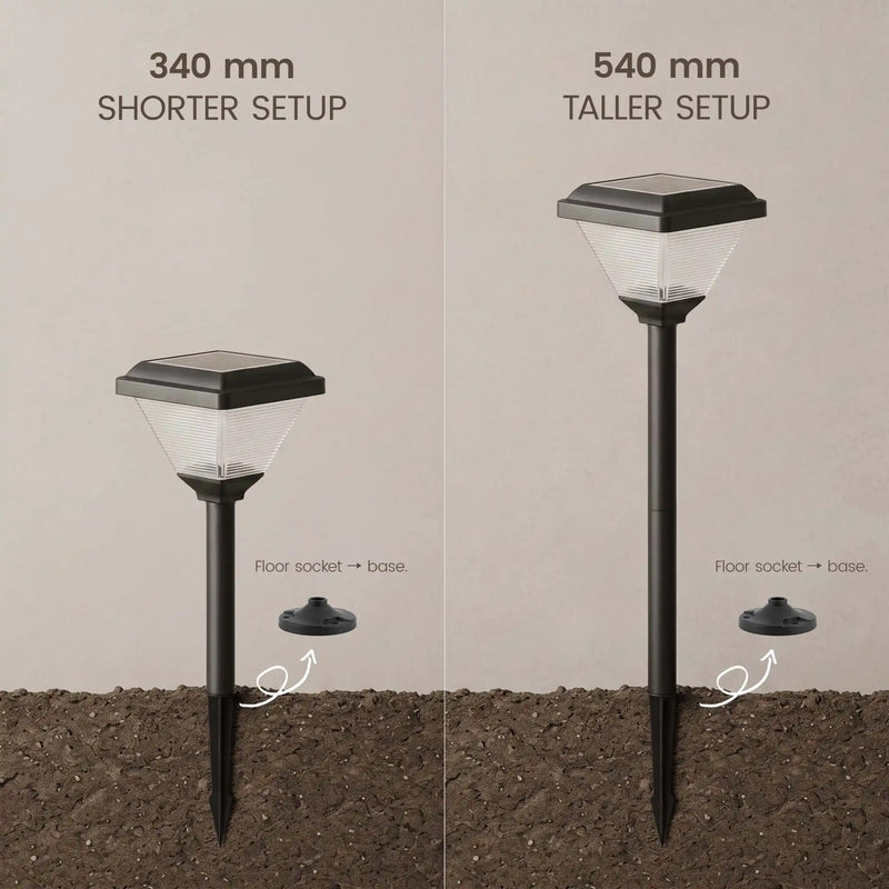Striva 4-in-1 Solar Lawn Light, Weatherproof