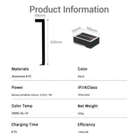 pathway solar LED light
