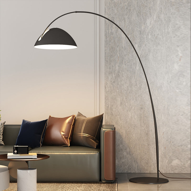 Floor lamp offering soft, glare-free warm light