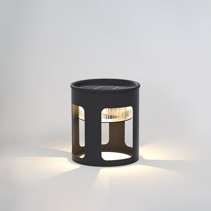 Sustainable solar lighting option for patios, decks, and alfresco spaces.