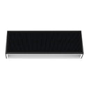 Solar garden wall light, bright illumination for fences, gates, and entryways.