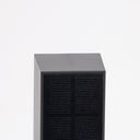 Solar-powered wall light for eco-friendly, cost-free illumination.