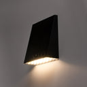 Efficient solar wall mount light with a long-lasting battery. Provides reliable illumination all night.