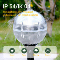 solar ball lights outdoor