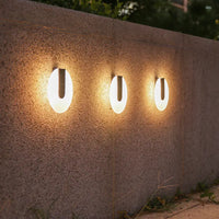solar external wall lights