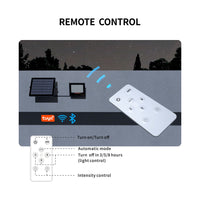 solar floodlight remote control