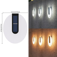 solar garden lights wall mounted