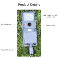 solar led motion sensor outside floodlight