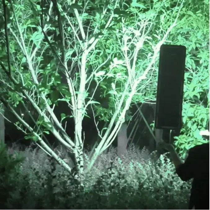 solar motion sensor floodlight