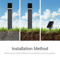 solar powered led pathway lights