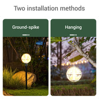 solar powered light balls