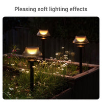 solar powered pathway lights