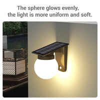 solar up and down wall light