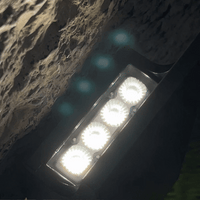 solar up and down wall lights