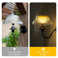 solar wall lights outdoor waterproof