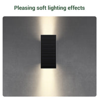 solar wall up and down lights