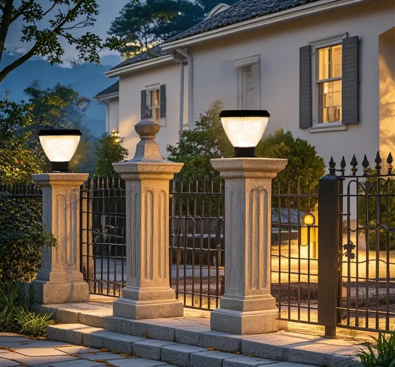 waterproof solar gate light